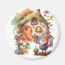Recherche de fée mignonne magnets Aquarelle
