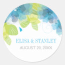 Recherche de gris turquoise autocollants Floral