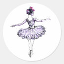 Recherche de silhouette de danseur autocollants Danseuse