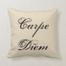 Recherche de diem de carpe coussins Saisissez le jour