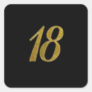 Zoek naar achttien stickers Goud