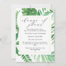 Recherche de projet invitations Tropical