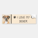 Recherche de chien boxeur voiture autocollants Peinture