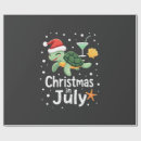 Recherche de tortue de noël papier cadeau Mer