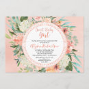 Zoek naar meisje babyshower uitnodigingen Waterverf