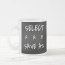 Zoek naar sociale media mokken Typografie