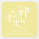 Recherche de jaune clair autocollants Simple