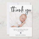 Recherche de baptême de bébé vœux cartes Noir et blanc