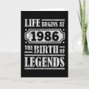 Recherche de 1986 anniversaire cartes Pour tous