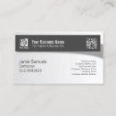 Recherche de bannière cartes visite Homme manuel