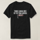 Recherche de humour canadien tshirts Fierté canadienne