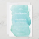 Recherche de aquarelle turquoise invitations Script