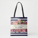 Recherche de rayure rose sacs Bridesmaid