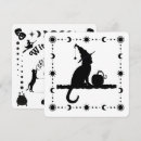 Zoek naar heksen kat uitnodigingen Katten