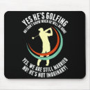 Recherche de golfeur drôle tapis souris Collection