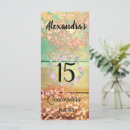 Recherche de quinceañera menus Rose