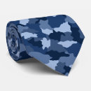 Zoek naar blauwe camo stropdassen Modern