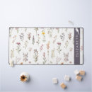 Recherche de feuille jaune tapis souris Motif floral