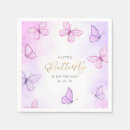 Recherche de papillons roses serviettes Papillon rose