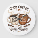 Recherche de grain de café horloges Amoureux du café