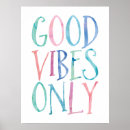 Recherche de good vibes only posters Inspiration