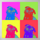 Recherche de photos vintages de chien posters Coloré
