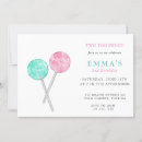 Zoek naar lollipop uitnodigingen Roze