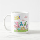 Zoek naar paaseieren mokken Lente