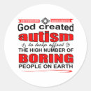 Recherche de le syndrome des asperger autocollants Autiste