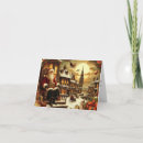 Recherche de santa vœux cartes Victorien