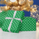 Recherche de vert et blanc papier cadeau Noël