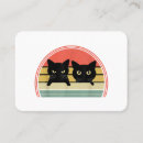 Recherche de chat vintage cartes visite Rétro