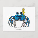 Recherche de crabe bleu cartes postales Animal