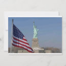 Recherche de statue de la liberté invitations Drapeau américain