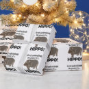 Recherche de hippopotamus papier cadeau Mignon
