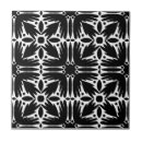 Recherche de floral noir et blanc carreaux Moderne