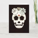 Recherche de calaveras vœux cartes Crâne