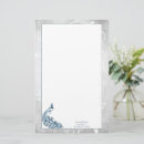 Zoek naar blauwe vogel briefpapier Elegant