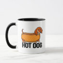 Recherche de hot dog drôle tasses Mignon