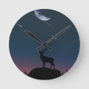 Recherche de cerf horloges Animal