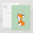 Zoek naar baby vos briefkaarten Cartoon