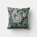 Recherche de paisley coussins Transparent