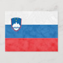 Recherche de drapeau slovénie cartes postales Europe
