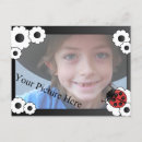 Zoek naar rode stippen briefkaarten Zwart