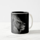 Recherche de roi de lion tasses Gros chat
