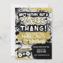 Recherche de hip hop invitations Graffiti