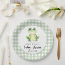 Recherche de grenouilles assiettes Baby