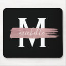 Recherche de étincelant tapis souris Monogrammé