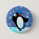 Zoek naar pinguins buttons Grappig