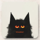 Zoek naar black cat onderzetters Zwart